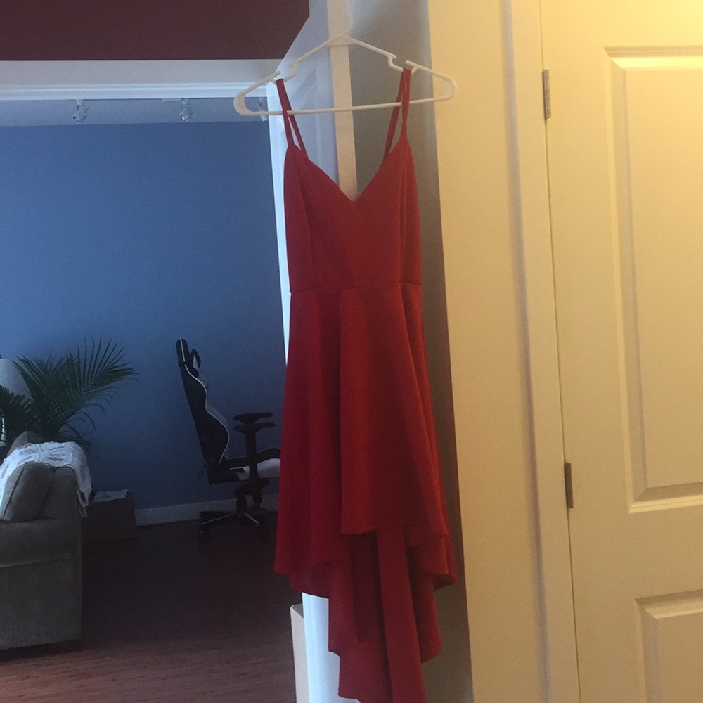 NWT Red skater style dress